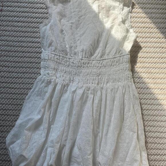 Princess Polly Vittoria Bubble Hem Mini Dress White - Picture 4 of 6